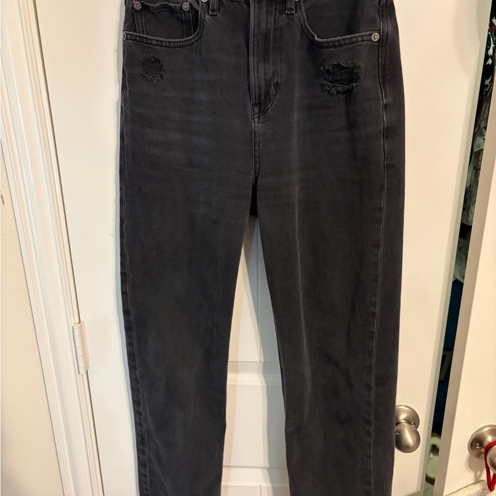American Eagle Outfitters Black Straight Leg Jeans